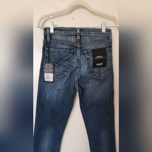 Hudson Jeans Barbara High Rise Skinny Jeans NWT Size 25 & 26 - Picture 4 of 8